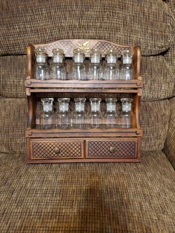 Vintage Spice Rack Circa 1960's