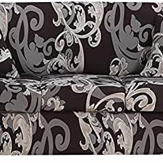LANSHENG Printed Couch Covers for 3 Cushion Couch Stretch Spandex 4 Piece Floral Pattern Sofa cover