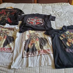 Stp Motley Crue Extreme Concert Shirts