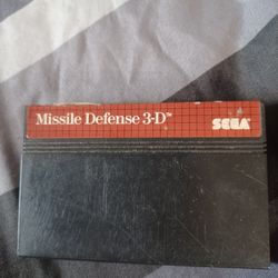 Missile Defense 3 D Sega
