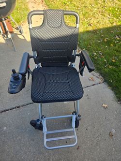 Power Wheelchair with Joystick Controller