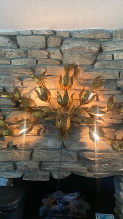 Hans Kogl Metal Wall Sconce.
