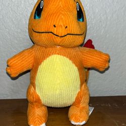 Pokémon corduroy Charmander plushie 