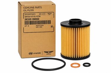 Genuine OEM Hyundai Genesis Oil Filter Service Kit 26320-3N000 NEW