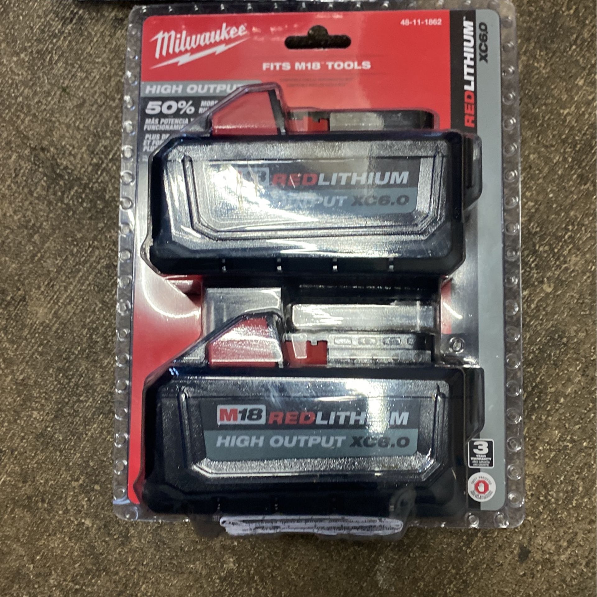 Milwaukee Battery’s. 6.0 High Output. (2)