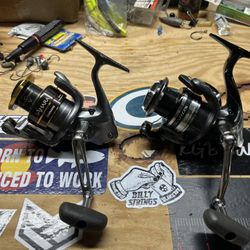 Shimano Saros And Sahara Reels