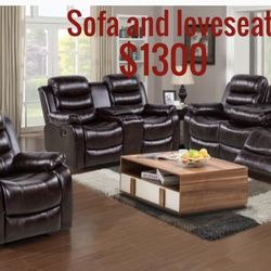 Sofa Loveseat Recliners 