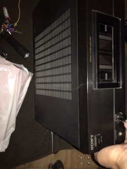 Sony power amp