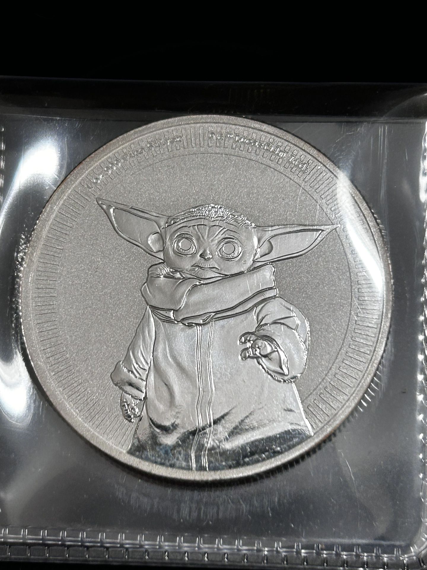 Star Wars: Grogu "Baby Yoda"  1oz Silver Coin