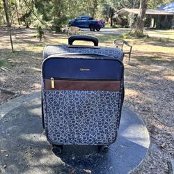 Leather Calvin Klein Luggage 