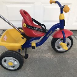 Kettles Tricycle With Push Bar
