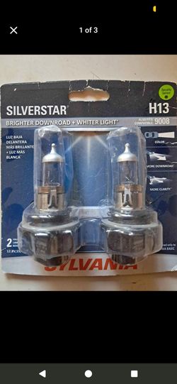 Sylvania SilverStar H13 Halogen Bulbs 2-Pack
