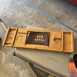 Bamboo Bathtub tray
