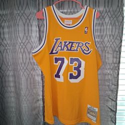 Mitchell And Ness Los Angeles Lakers Dennis Rodaman Jersey
