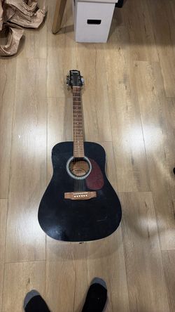 Sunlite Black Acoustic Guitar Steel strings