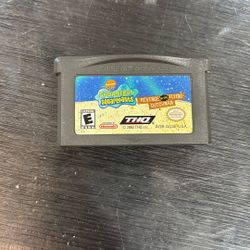 SpongeBob SquarePants Revenge Of The Flying Dutchman GBA