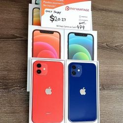 Apple Iphone 11 128gb Unlocked! FREE Smartwach/ Headphones. Pay $1 Today Rest in payments. NO CREDIT NEEDED FINANCING 