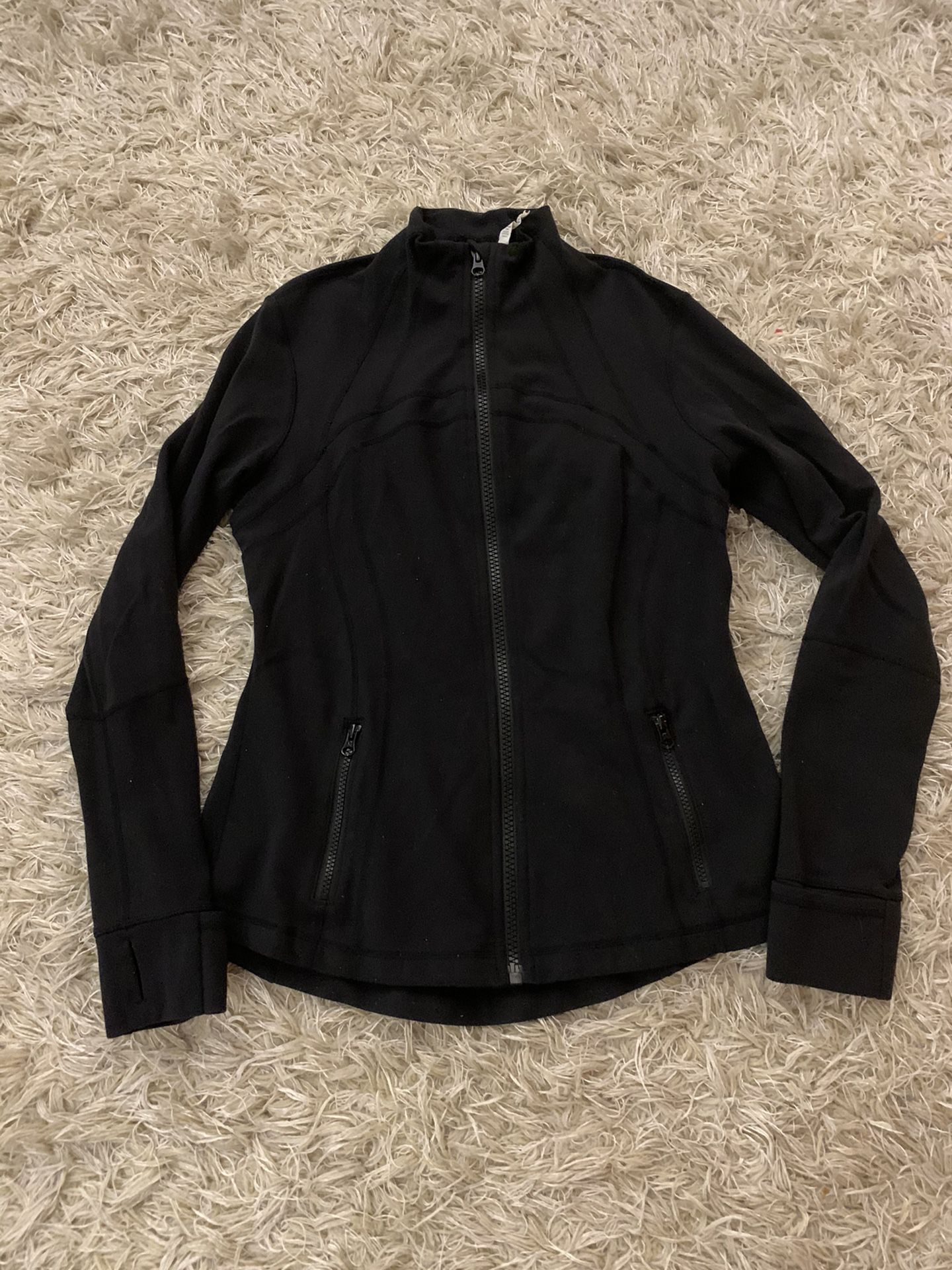 Lululemon Define Black Jacket Size 12