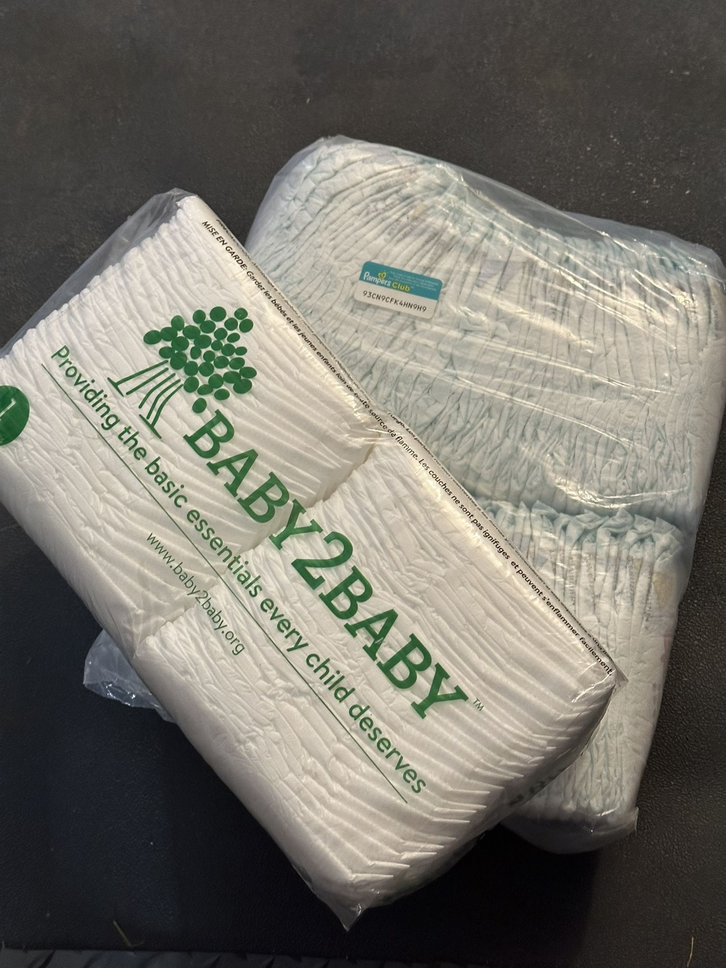 Unopened Pamper Diapers