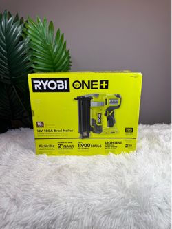 Ryobi One+ 18G Brad Nailer 18v