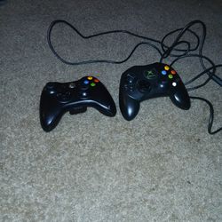 Xbox 360 and Xbox Controllers 