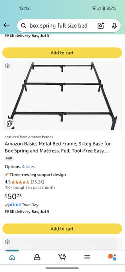 Mattress Foundation And Frame For Full Matress