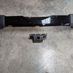 07-18 Jeep Wrangler Rear Bumper With Receiver Hitch 