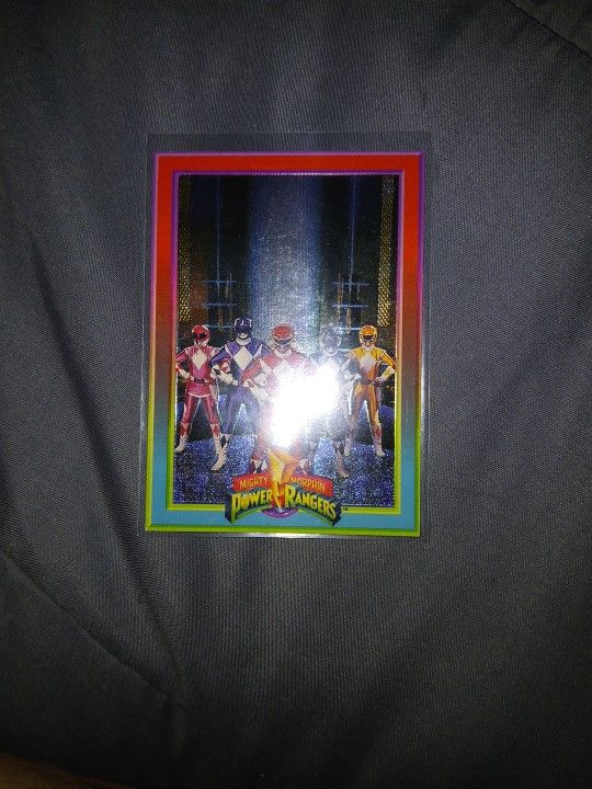 The morphin power rangers #1 Holo Extra Rare 1994 Saban