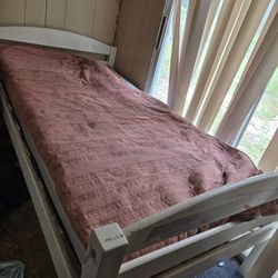 Twin Size Bed Frame For Sale With Mattress 