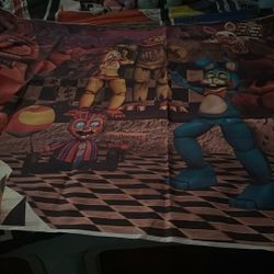 Five Nights At Freddy’s Birthday Backdrop 