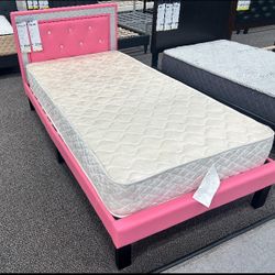 Cama Individual Con Colchon.  Twin New Bed With Mattress Sale… 