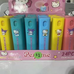 Hello Kitty & Sonrío Mini Refillable Perfumes 