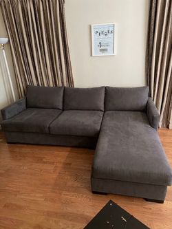 Custom made large L shape sofa