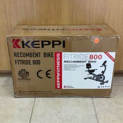 KEPPI FITNESS RECUMBENT BIKE FITRIDE 800.