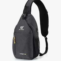 Sling Bag Crossbody Backpack - Chest Shoulder Cross Body Bag Travel Hiking Ca...