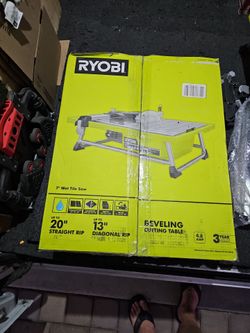 Ryobi 7" Wet Tile Saw