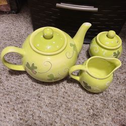 St. Patrick's Day Teapot