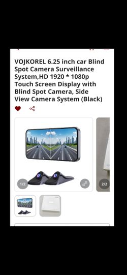New Blind Spot Camera never used