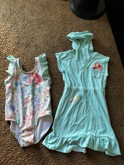 Little Mermaid Swimsuit & Coverup