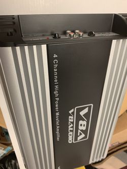 4 channel amplifier.. brand new