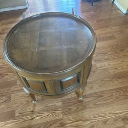 End Table With Storage 