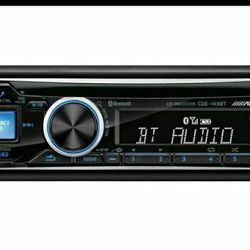 Alpine Car Stereo  Car Bluetooth CD Receiver CDE-143BT single din