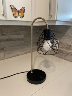 Black / Gold Desk Lamp 