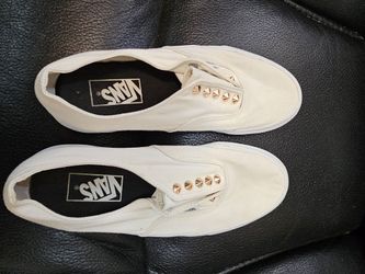 Vans, gold blingie -9