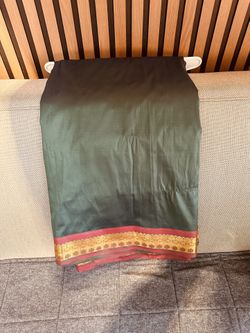 Dark Green Indian Saree 