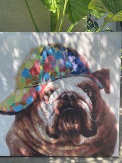 Bulldog Painting