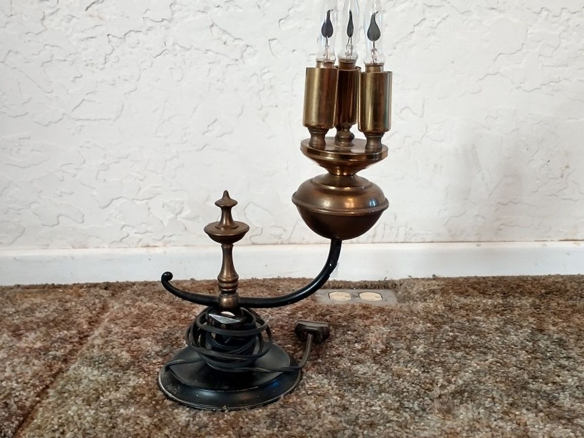 Unique Vintage Electric Candle Lamp