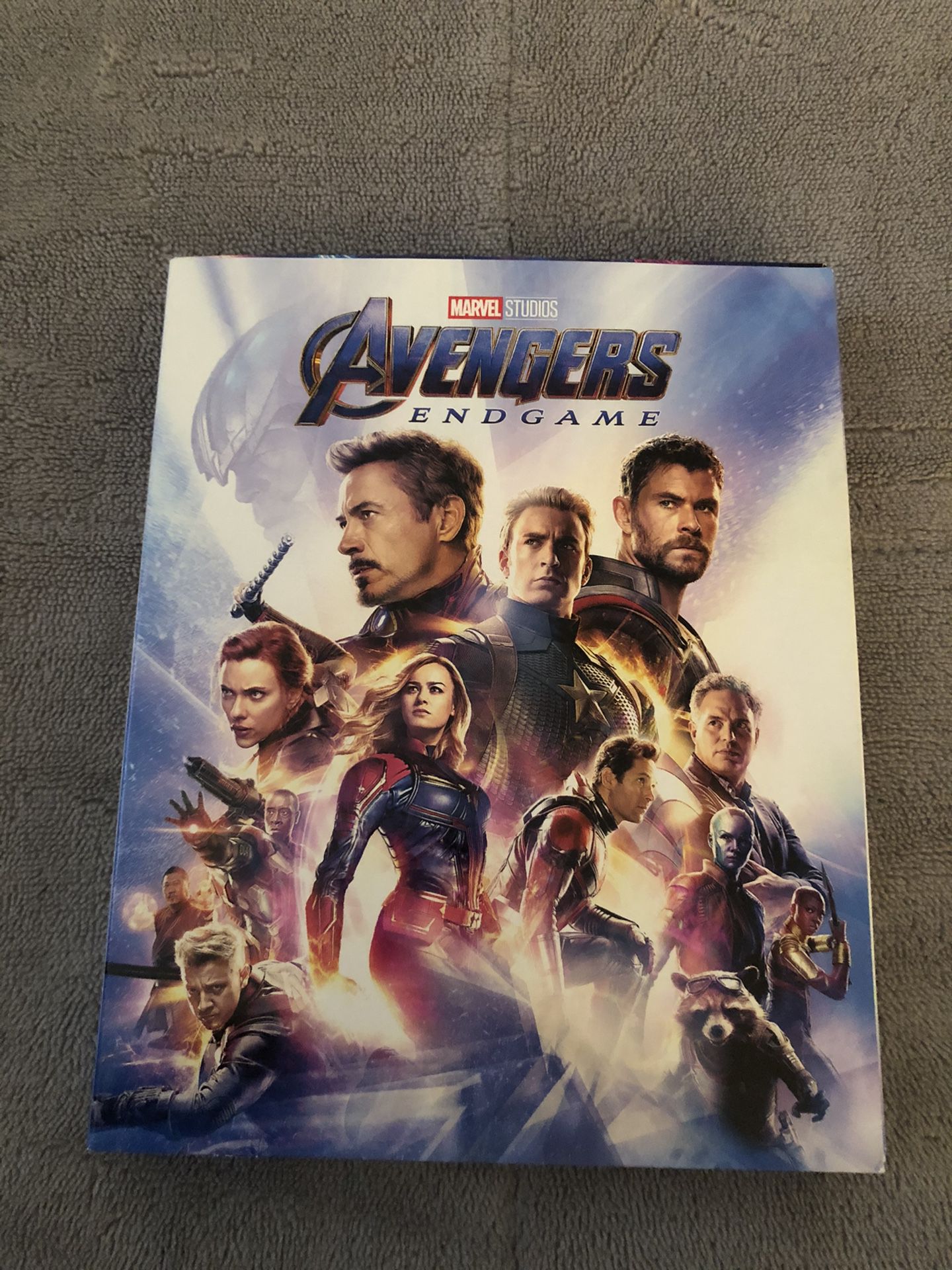 Marvel Studios Avengers Endgame 3 Disc Blu-ray Set w/ Booklet Target Exclusive