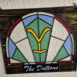 Yellowstone Door Stained Glass Copy
