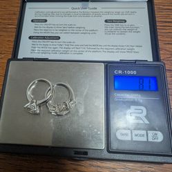 💍✨ Stunning 14K White Gold Moissanite Rings for Sale! ✨💍